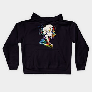 Abstract Man Kids Hoodie